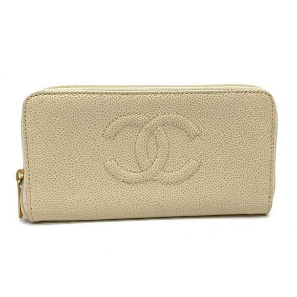CHANEL Beige Wallet - Picture 1 of 13